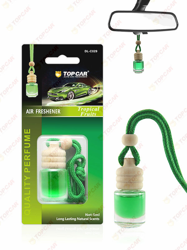 car hanging perfume bottle