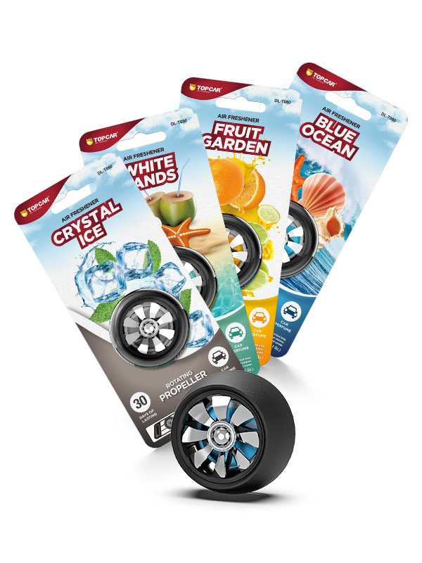 TOPCAR Wheel-Style Car Vent Air Freshener